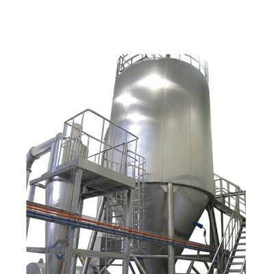quality High Efficiency Low Cost Two Nozzle Type Liquid Spray Dryer With PLC Control System factory